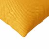 vidaXL Travesseiros de Sofá 2 pcs Amarelo Claro 200 x 40 cm
