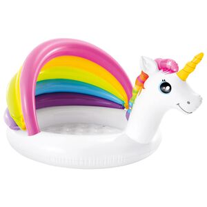 Intex Piscina unic&oacute;rnio para beb&eacute; 127x102x69 cm