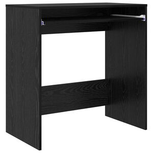 vidaXL Mesa Carvalho Preto Derivados de Madeira 77,5 x 43 x 79 cm