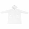 vidaXL Sweatshirt manta Branco s Fleece e Flanela