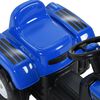 vidaXL Trator a pedais infantil azul
