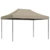 vidaXL Tenda de Festa Cinzento-acastanhado 279 x 410 x 315 cm