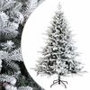 vidaXL &Aacute;rvore de Natal Articulada Artificial 120 cm PVC e Metal