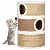 vidaXL Barril arranhador para gatos 60 cm erva marinha