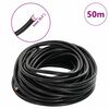 vidaXL Corda de Couro Preto &Oslash;5 mm x 50 m Couro