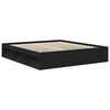 vidaXL Estrutura de cama 200x200 cm preto