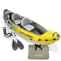 Intex Kayak insuflável Explorer K2 312x91x51 cm 68307NP