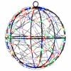 vidaXL Luz de Finial de Natal 200 LED Multicolorido