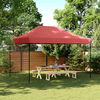 vidaXL Tenda de Festa Borgonha 279 x 410 x 315 cm Tecido Oxford