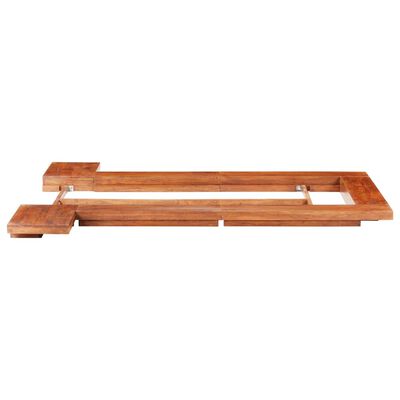 vidaXL Estrutura p/ futon japonês madeira acácia maciça 90x200 cm