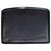 vidaXL Tapete de Porta-Malas Preto Borracha