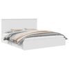 vidaXL Cama com Armazenamento Branco 180 x 200 cm Derivados de Madeira