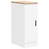 vidaXL Arm&aacute;rio de arruma&ccedil;&atilde;o de garagem Branco 30x51x85 cm