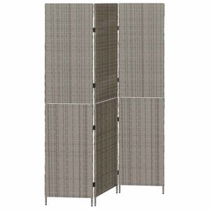 vidaXL Divisor de Ambiente Cinzeto 146 x 180 cm vime PE