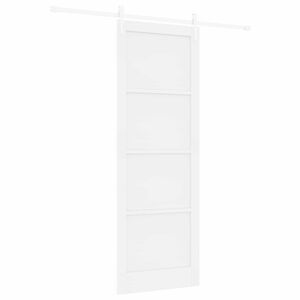 vidaXL Porta Deslizante ORKDAL 83 x 232 cm Madeira de Pinho Maci&ccedil;a