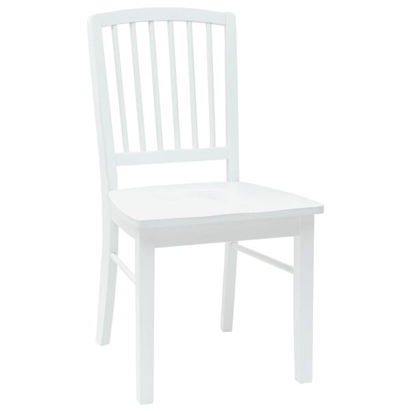 vidaXL Cadeiras de Jantar 2 pcs Branco 50 x 52,5 x 91 cm