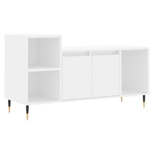 vidaXL M&oacute;vel p/ TV 100x35x55 cm madeira processada branco