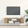 vidaXL Gabinete para TV artisian oak 100 x 30 x 26,5 cm