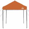 vidaXL Tenda de Toldo Manual Laranja 194 x 194 x 251 cm tecido