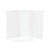 vidaXL Rede mosquiteira suspensa malha branco 220x150x180 cm