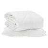 vidaXL Edredom de Ver&atilde;o Simples 2 unid. Branco Microfibra