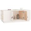 vidaXL Mesa de centro 100x50x41 cm pinho maciço branco