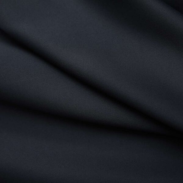 vidaXL Cortina blackout com ganchos 290x245 cm preto