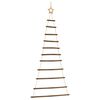vidaXL &Aacute;rvore de Natal suspensa com estrela no topo 74x150 cm galho natural