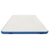 vidaXL Plataforma flutuante insufl&aacute;vel 300x300x15 cm azul e branco