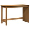 vidaXL Mesa Marrom mel 112 x 50 x 75 cm Madeira de Pinho S&oacute;lido