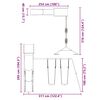 vidaXL Conjunto de brincar para exterior madeira de pinho impregnada