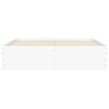 vidaXL Estrutura cama c/ gavetas 120x190cm derivados de madeira branco