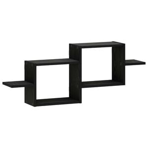 vidaXL Prateleira de Parede Carvalho Preto 95 x 17 x 37 cm