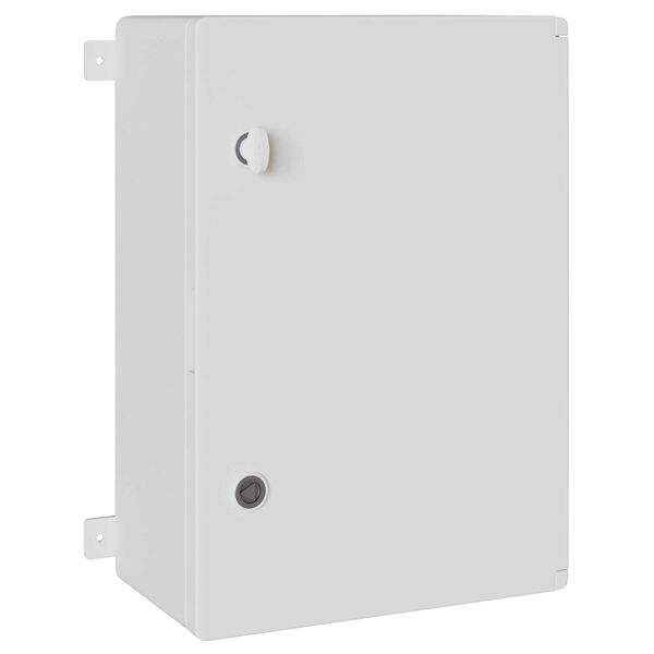 vidaXL Arm&aacute;rio de Controle Cinzeto 47 x 20 x 60 cm Pl&aacute;stico ABS