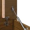vidaXL Caixa de arruma&ccedil;&atilde;o 60x32x45,5 cm pinho maci&ccedil;o castanho-mel