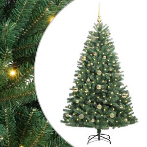 vidaXL &Aacute;rvore de Natal Articulada Artificial Verde 150 cm PVC e Metal