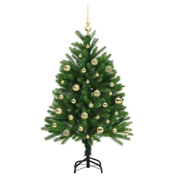 vidaXL &Aacute;rvore de Natal com 150 LEDs com suporte Verde 120 cm PE