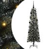 vidaXL &Aacute;rvore de Natal Artificial Verde 150 cm PVC, Pl&aacute;stico e A&ccedil;o