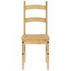vidaXL Cadeiras de jantar 2 pcs 40x46x99 cm madeira de pinho maciça