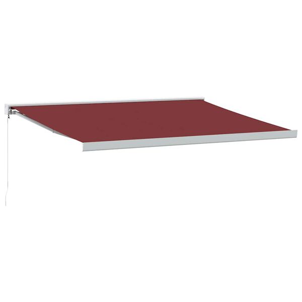 vidaXL Toldo retr&aacute;til manual 400x300 cm bord&ocirc;