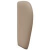 vidaXL Orelha de Cabeceira Bronzeado 40 x 23 x 6 cm PVC