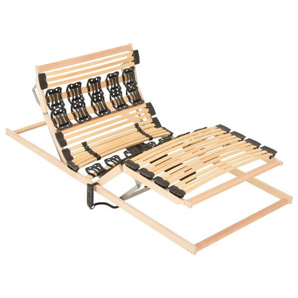 vidaXL Cama c/ motor el&eacute;trico e cabeceira/p&eacute;s ajust&aacute;veis 70x200 cm