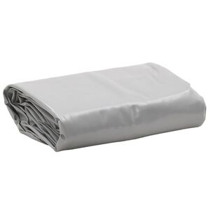 vidaXL Lona 5x5 m 650 g/m&sup2; cinzento