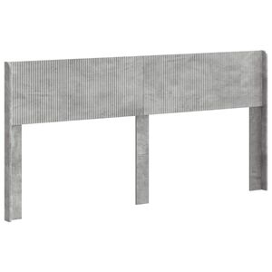 vidaXL Cabeceira Cinzento Cimento PB
