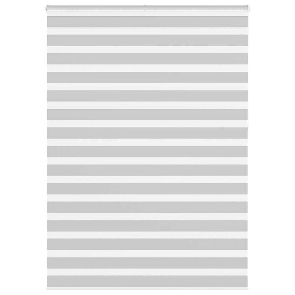 vidaXL Cortina de zebra 160x230 cm largura do tecido 155,9cm poli&eacute;ster