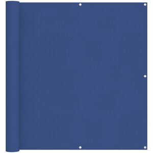 vidaXL Tela de Varanda Azul 110 x 600 cm Tecido Oxford
