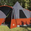 vidaXL Tenda Teepee com telhado Cinza e Laranja 720 x 465 x 295 cm