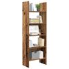 vidaXL Gabinete de Livros Madeira antiga 60 x 35 x 180 cm