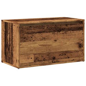 vidaXL Banco de hall 80x40x45 cm madeira antiga madeira trabalhada
