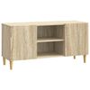 vidaXL Gabinete para TV Carvalho Sonoma 102 x 34,5 x 50 cm